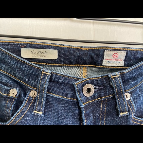 AG Stevie Slim Straight Jean 26R - Picture 2 of 4